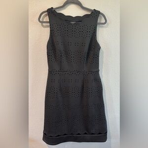 Chic Black Sleeveless Mini Dress